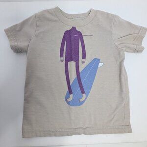 Patagonia Baby Short Sleeve T-Shirt Size 6-12 Months Surfer Shirt Graphic